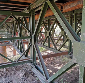Puente Bailey de Alta Calidad, Construcción Rápida, Estructura de Acero Galvanizado en Caliente, Procesamiento de Soldadura y Corte, Diseño Minimalista - Product Image 5