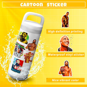 50 autocollants cool de lutteurs célèbres pour bouteilles, ordinateurs portables, vinyle, <span class=keywords><strong>WWE</strong></span> - Product Image 5
