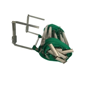 बिक्री के लिए एल्यूमीनियम तह सीढ़ी आग आपातकालीन रस्सी सीढ़ी भागने - Product Image 4