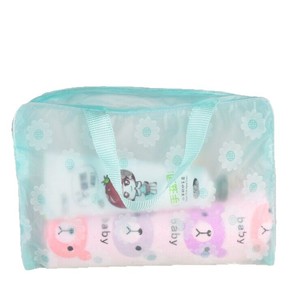 <b>Toiletry</b> Bag <b>Storage</b> Rectangle 1-3L PVC Transparent Cute Bathroom Travel Use - Product Image 5