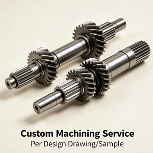 DB Gearbox High Precision CNC Machining ISO9001 Certified <b>Machine</b> Spare Part Forging Steel Transmission Shaft Spline Spur Shaft - Product Image 1