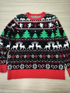 Custom Fashion <strong>Christmas</strong> Sweaters Knitted Cotton Sweater Ugly Sweater <strong>Christmas</strong> Knit Pullover <strong>Jumper</strong> <strong>With</strong> Led <strong>Light</strong> - Product Image 2