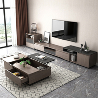 Meuble TV, meuble TV, mélamine MDF, table basse, salon
