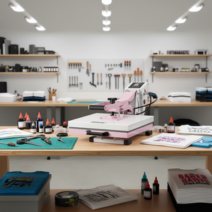 Pressa a Caldo Piana 15x15 Pollici Meccanica per T-Shirt, Stampante a Trasferimento Termico Manuale, Funzionamento AC 110 V - Product Image 2