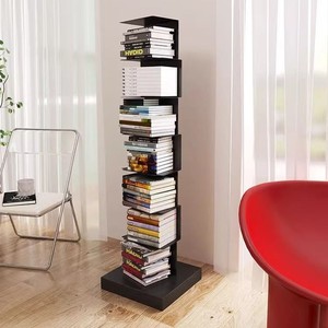 Wan Yusen Bookshelf Freestanding Multi Tier Space Saving <b>Bookcase</b> For Living Room Storage Unit - Product Image 1