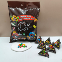 Dulces y Golosinas, Chocolates en Forma de Frijol, Caramelos de Gelatina, Chocolate al por Mayor, Caramelos de Fructosa con Sabor a Frutas de Colores