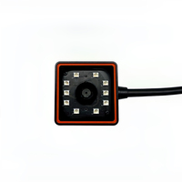 Lecteur de codes-barres industriel RK360 haute performance avec port USB RS232, capteur de lecture haute vitesse 1,3 M pour l'automatisation industrielle