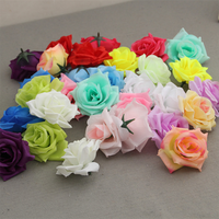 Vente en gros de têtes de roses en soie pour décoration de mariage, arrangements floraux DIY et arches, pour la Saint-Valentin et Noël 7