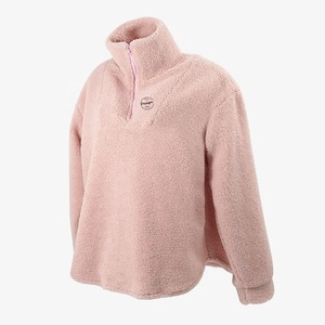 JL0710B High Quality Custom Sherpa Fleece <strong>Hoodie</strong> Embroidery Heavy Weight Warm <strong>Oversized</strong> <strong>Blanket</strong> <strong>Hoodie</strong> for Women - Product Image 3
