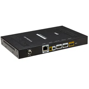 2-канальный 4K H265 H264 видео в прямом эфире UHD кодировщик-декодер для IPTV OTT отель решение UDP HTTP HLS RTMP RTSP