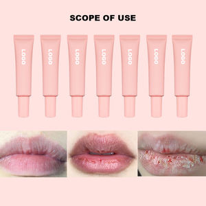 Bajo Moq Etiqueta privada Maquillaje Teñido Cuidado de <span class=keywords><strong>labios</strong></span> Gel Crema Ácido hialurónico Bálsamo labial natural orgánico para mujeres y hombres con logotipo - Product Image 5
