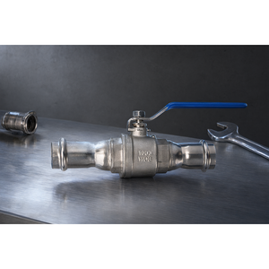 Vanne à bille pour presse hydraulique, en acier inoxydable 304, résistante à la corrosion, durable pour système hydraulique - Product Image 2