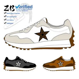 יצרנים באיכות גבוהה נעלי ספורט נמוכות מותאמות אישית למותגים פרטיים עם מותג עיצוב משלו נעל הליכה מאוזן 327 נעליים