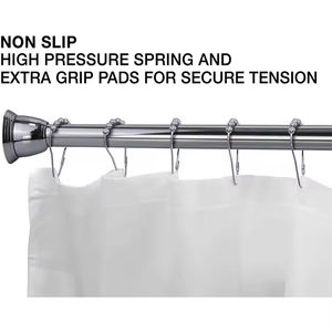 <span class=keywords><strong>Tringle</strong></span> à <span class=keywords><strong>rideau</strong></span> <span class=keywords><strong>de</strong></span> douche Offre Spéciale forte tenue <span class=keywords><strong>sans</strong></span> perçage <span class=keywords><strong>Tringle</strong></span> à <span class=keywords><strong>rideau</strong></span> en acier inoxydable ne s'effondre jamais pour <span class=keywords><strong>salle</strong></span> <span class=keywords><strong>de</strong></span> <span class=keywords><strong>bain</strong></span> - Product Image 2