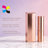 Boîte cosmétique métallique personnalisée haut de gamme pour masques en feuille, vernis à ongles, faux cils – Emballage en gros, expédition rapide, logo personnalisé