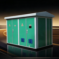 Transformador de 10KV 1000KVA Montado en Plataforma, Subestación Compacta Tipo Caja, Transformador de Distribución de Energía Industrial