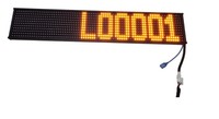 Panneau d'affichage LED P10*P8 jaune pour écran LED de bus, module LED couleur ambre pour affichage de destination LED de bus