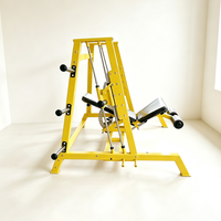 Lofit Station de presse verticale réglable à charge par disques pour pectoraux et bras, avec rails de guidage double, pour usage commercial en salle de sport, entraînement du haut du corps