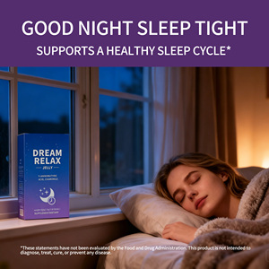 OEM Sleep Support Jelly Stick - Fórmula <span class=keywords><strong>de</strong></span> GABA y Manzanilla <span class=keywords><strong>para</strong></span> la Relajación y un Ciclo <span class=keywords><strong>de</strong></span> Sueño Saludable, 15 g x 30 Sobres, Etiqueta Personalizada - Product Image 2