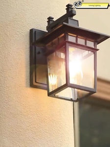 Đèn tường ngoài trời không thấm nước IP65 hành lang ánh sáng hiện đại sáng tạo Retro Đèn tường ngoài trời cho nhà - Product Image 3