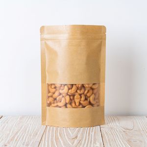 Pochette d'emballage alimentaire debout à fermeture éclair recyclable réutilisable personnalisée - Product Image 3