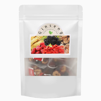 Tisane de Ginseng - Formule Naturelle Six Trésors pour la Vitalité avec Maca - Sachets de Thé Parfumé Premium (5g) pour l'Énergie