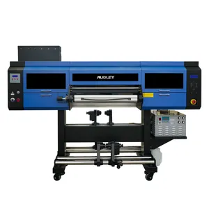 Imprimante à jet d'encre Audley 60cm rouleau UV à rouleau imprimante 3 i3200-tête U1 imprimante Uv DTF