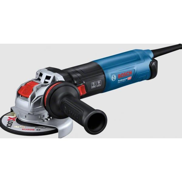 BOSCH - 06017D2300 GWX 17-125 S - 1700 W угловая шлифовальная машина с вспомогательной ручкой и X-LOCK системой шлифовальные и хонинговальные машины