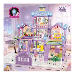 Mini Lámpara Vintage para Casa de Muñecas, Iluminación de Puerta, Flores, Miniaturas, Muebles, Decoración de Dormitorio, Regalo para Niñas - Product Image 6