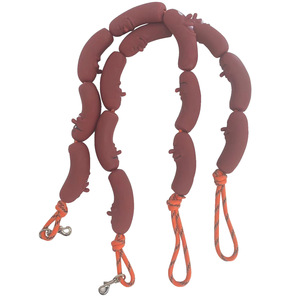 Correa para Perro Tipo Salchicha, Cadena de Tracción para Mascotas, Cuerda Gruesa Tipo Salchicha para Perros Pequeños y Medianos, Accesorios para Correas de Mascotas, Duradera y Fácil de Limpiar - Product Image 1