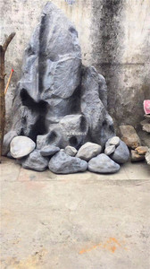 Nhân tạo đá sợi thủy tinh đá cho công viên đường nhân tạo cảnh quan đá - Product Image 2