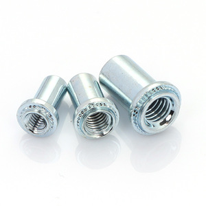 Écrou d'étanchéité Chaohao étanche M3 M4 M5 M6 M8 à sertissage par pression en acier au carbone de qualité A niveau 4.8, respectueux de l'environnement, bleu - Product Image 3