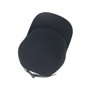 Gorra de béisbol de 5 paneles sin estructura con ala plana unisex al por mayor, gorra de estilo deportivo informal de tamaño ajustable para actividades al aire libre - Product Image 5