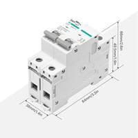 Disjoncteur DC unipolaire 1P 16A 20A pour la protection des circuits basse tension DC dans les autres équipements électriques