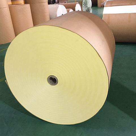 Wholesale Customized Yellow PE Release Paper Virgin Pulp Style for Self-Adhesive Stickers