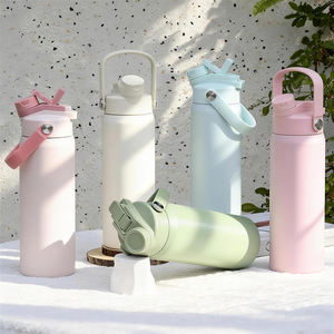 Botella de Agua Aislada de Acero Inoxidable de 24oz al por Mayor, Termo con Logotipo Personalizado y Tapa Doble para Deportes y Gimnasio - Product Image 5