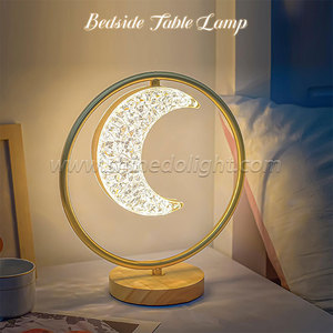 <span class=keywords><strong>Lámpara</strong></span> de luz nocturna de Luna creativa <span class=keywords><strong>Lámpara</strong></span> de luz nocturna <span class=keywords><strong>Cabecero</strong></span> Luz de noche Luz táctil para sala de estar Dormitorio Iluminación <span class=keywords><strong>Lámpara</strong></span> de mesa - Product Image 2