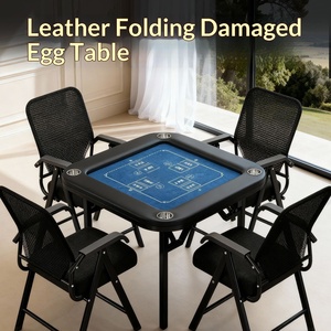 Table de jeu portable pliable sans installation, idéale pour le poker, pour salon moderne – Offre spéciale - Product Image 2