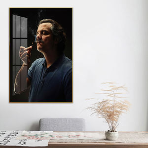 Pablo Escobar pittura Rapper wall art ritratto stampe e poster stile Pop per la casa soggiorno camera da letto decorazione tela - Product Image 4