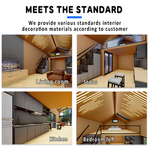 Casa Prefabricada Moderna de Acero, Estilo Triangular, Expandible, Ecológica, Tipo Villa Nórdica, Disponible para Vivienda - Product Image 2