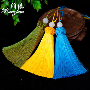 Flecos de Borlas de 10 cm, de Poliéster, Decorativos, Estilo Corte, Accesorio de Ropa - Product Image 2