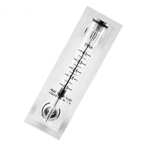 Nhà sản xuất nước kỹ thuật số rotameter nhựa Flow Meter 1-10l/min không khí Rota Flow Meter với mà không có điều chỉnh van rotameter - Product Image 1