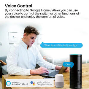 <span class=keywords><strong>EWelink</strong></span> Mini interrupteur intelligent 1 canal, contrôleur Wifi pour boîte noire compatible Bluetooth, matériau ABS, 10A max. Courant 250V Max. - Product Image 4