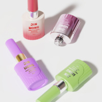 Flacon vide de 13 ml pour vernis à ongles, personnalisable, de marque privée, emballage cosmétique de luxe en verre pour gel UV avec pinceau
