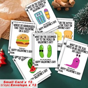 Pickle <strong>Valentine's</strong> Day <strong>Cards</strong> Custom Anniversary <strong>Cards</strong> Witty Greeting <strong>Card</strong> for Wife <strong>Husband</strong> Him Her Coworker Gift Cardboard - Product Image 3
