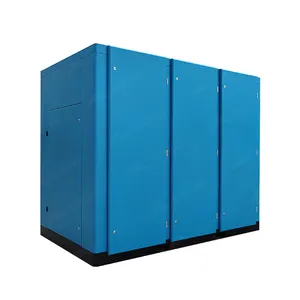 Compresor de aire de alta presión 55kw 75Hp Pm Vsd Compresor de aire de tornillo de dos etapas para la industria