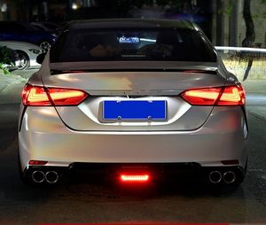 ชุดแต่งสปอยเลอร์ดิฟฟิวเซอร์กันชนหลังลายคาร์บอนไฟเบอร์ พร้อมไฟ LED สำหรับรถยนต์โตโยต้า แคมรี่ SE XSE ปี 2018 2019 2020 2021 <span class=keywords><strong>2022</strong></span> รุ่นสปอร์ต - Product Image 5
