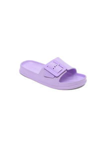 Sandali EVA Infradito con Cinturino Unico e Bottone, Unisex, Taglia 24, Estivi, Tinta Unita, Punta Aperta - Product Image 1