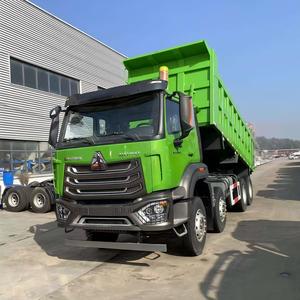 Camion benne Sinotruk HOWO NX 8x4 400HP, export direct usine, camion d'ingénierie minier à 12 roues arrière - Product Image 2