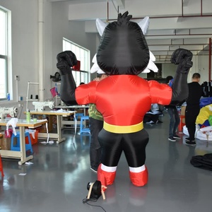 KeepFuns - Mascota Inflable Gigante Personalizada de <span class=keywords><strong>Sylvester</strong></span> el Gato, Modelo Inflable de Gato Musculoso de Dibujos Animados para Eventos y Promociones - Product Image 4